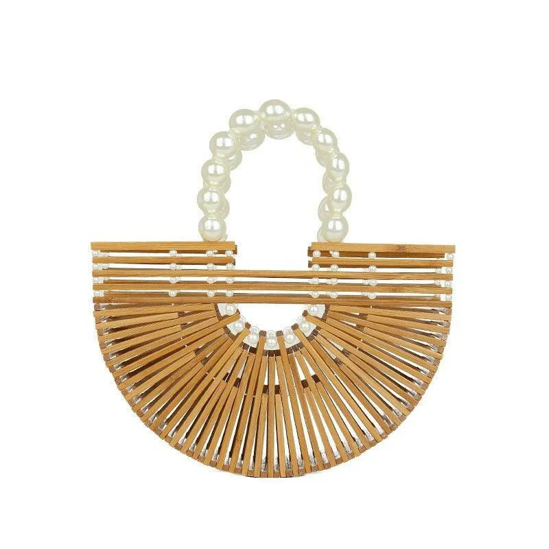 Trendsetting Bamboo Bag with Stylish Design
