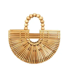 Trendsetting Bamboo Bag with Stylish Design