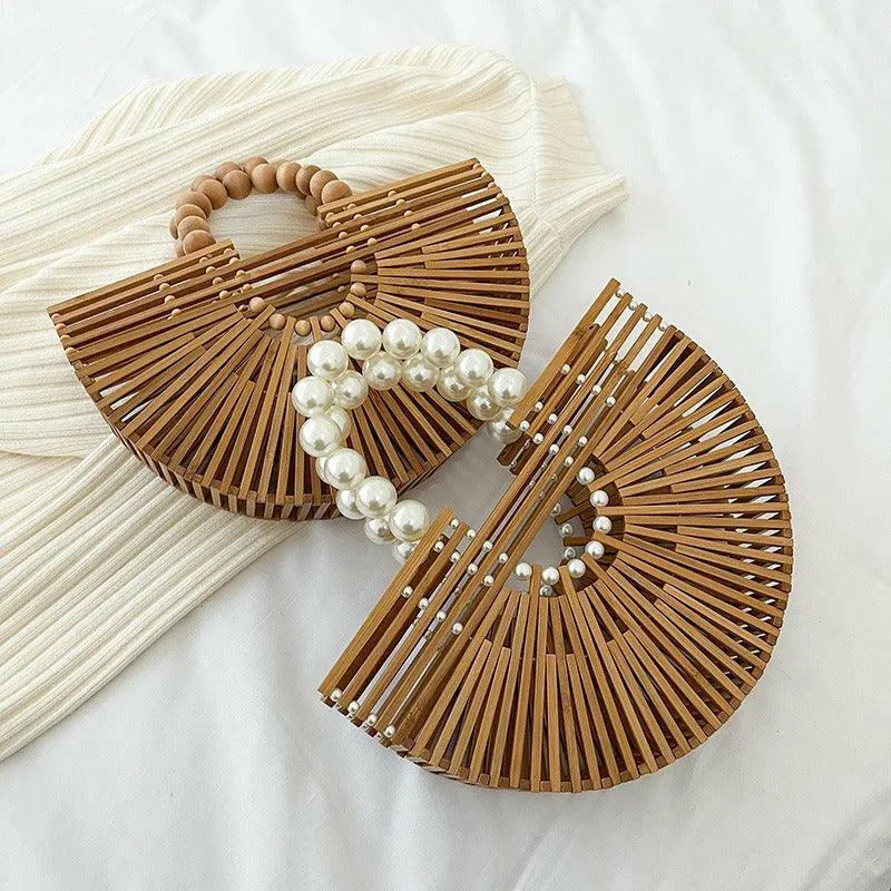 Trendsetting Bamboo Bag with Stylish Design