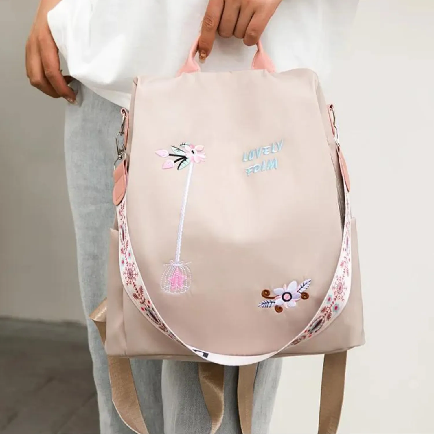 Versatile Large-Capacity Oxford Backpack