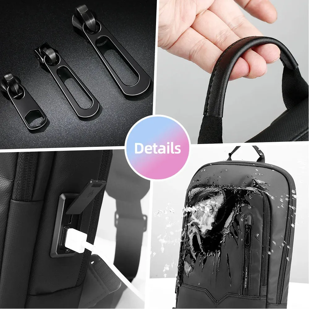 Versatile Pro-Tech Backpack: Lightweight & Multi-Compartment Design