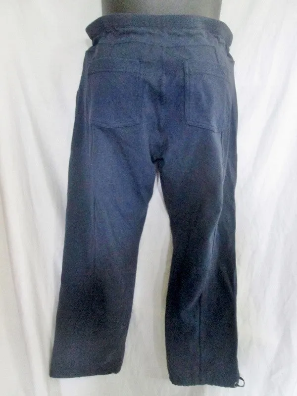 Womens ATHLETA 54023 Sweatpants Athletic Workout Yoga Fitness Pants BLUE S NAVY